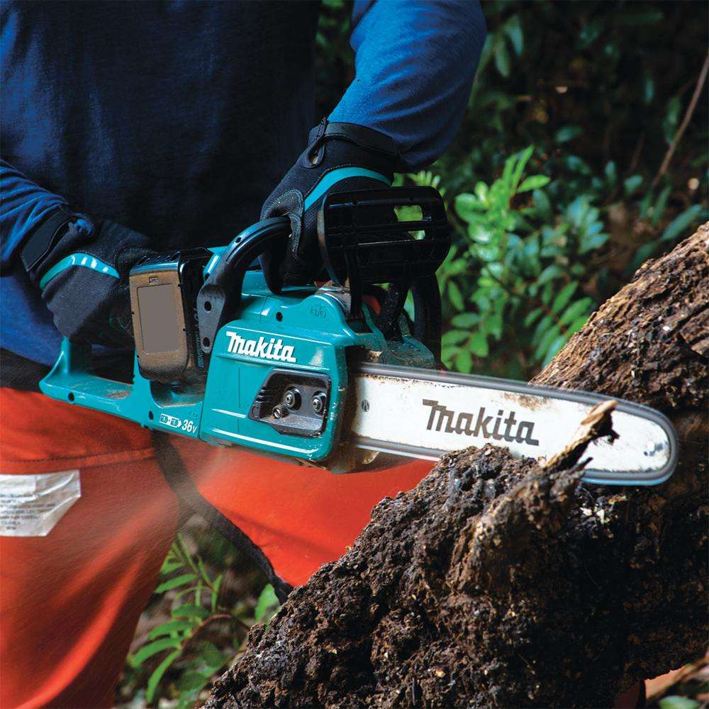 Makita DUC405Z 36V LXT Cordless Chainsaw 400mm 20 m/s Brushless Motor 1