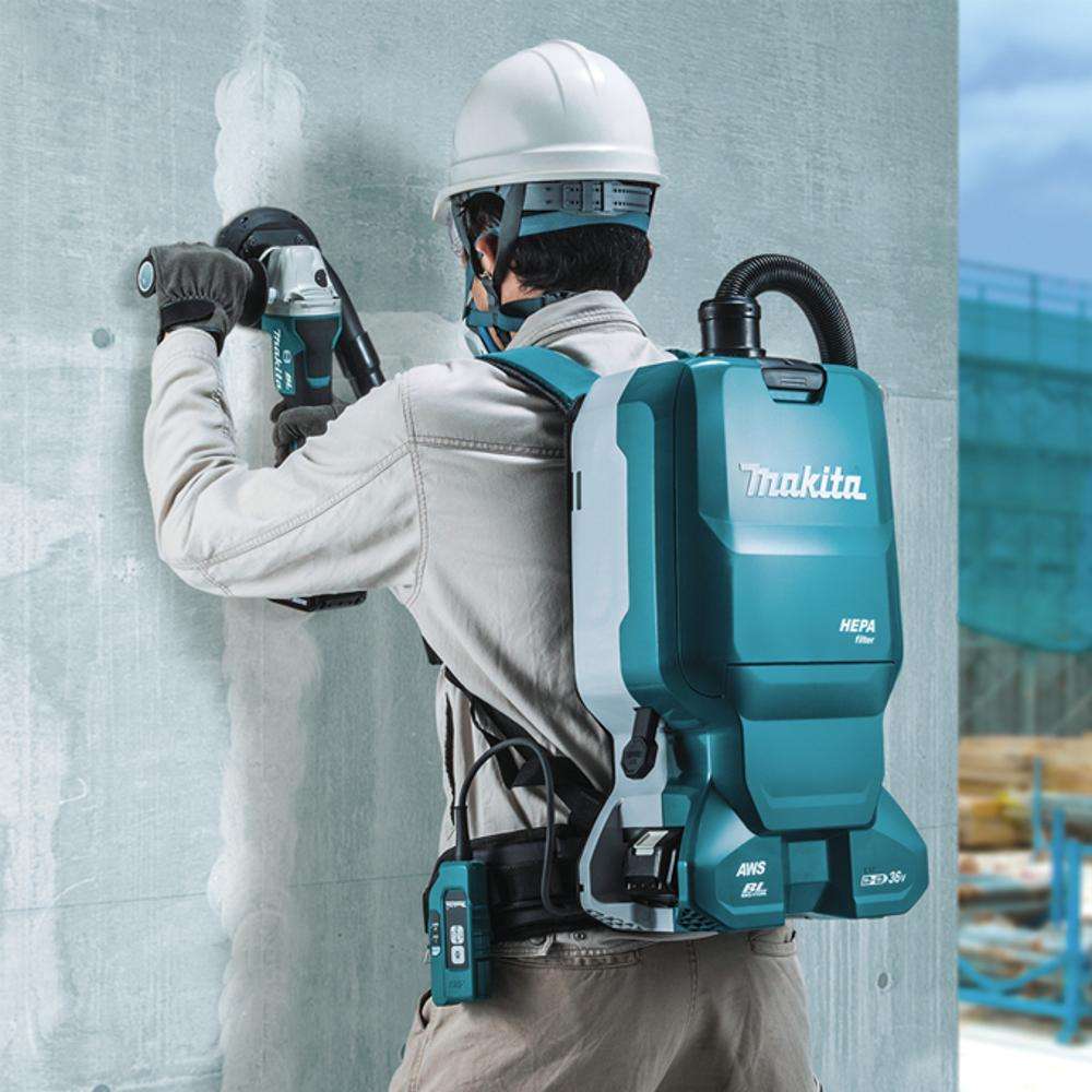 Makita DVC665Z 36V LXT Cordless Backpack Vacuum Cleaner 6L HEPA Filter 1