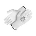 Empiral Gorilla I PU Palm Gloves, Medium Size, 1 Pair, Used for Clean Handling & Control - White 0