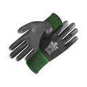 Empiral Gorilla III Polyster Liner and PU Palm Gloves, XL Size, 1 Pair, Used for Dexterity, Clean Handling & Control - Black 0