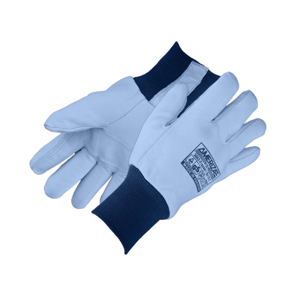 Ameriza 3601 Freezer Gloves, Natural Blue, Size 10.5", 1Pair/pack 0