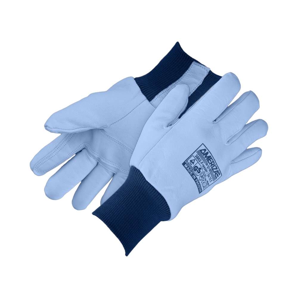 Ameriza 3601 Freezer Gloves, Natural Blue, Size 10.5", 1Pair/pack 1