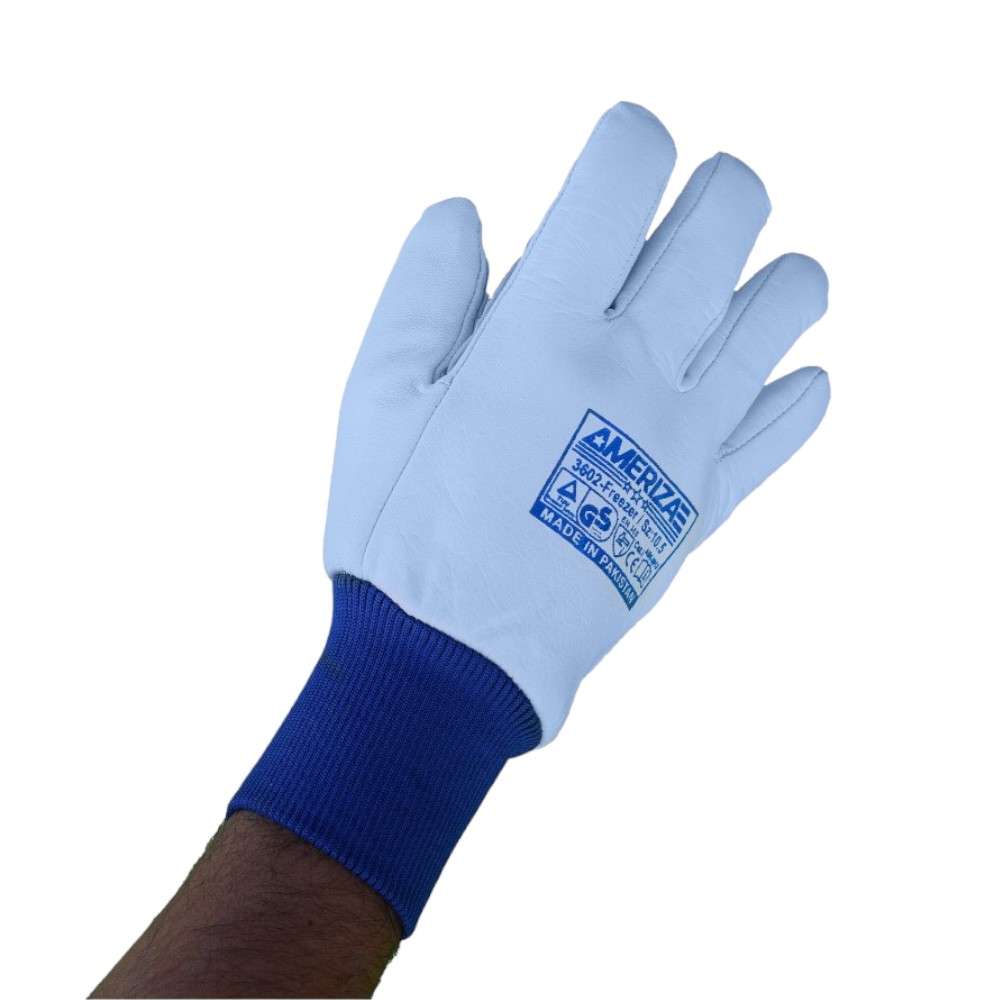 Ameriza 3601 Freezer Gloves, Natural Blue, Size 10.5", 1Pair/pack 2