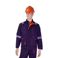 Empiral European PS 100% Cotton Pant Shirt, 235gsm, Size M, Used for Breathable Comfort - Blue