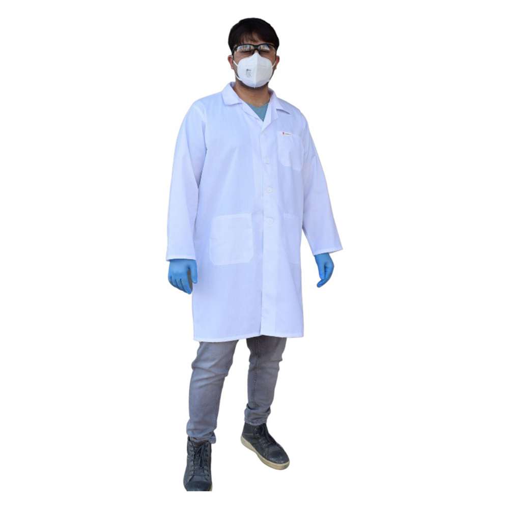 Empiral Lab Coat 65/35 polycotton130Gsm, White
