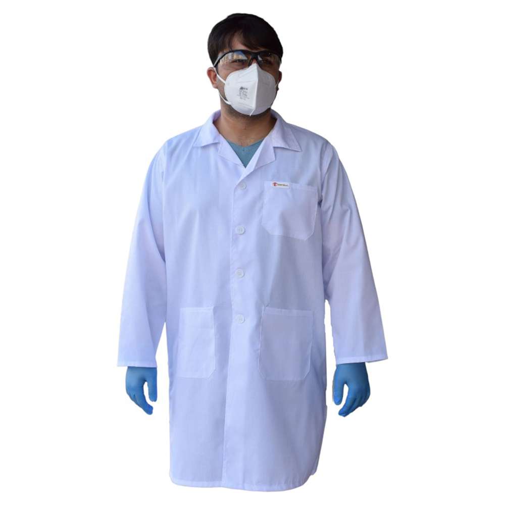 Empiral Lab Coat 65/35 polycotton130Gsm, White 1