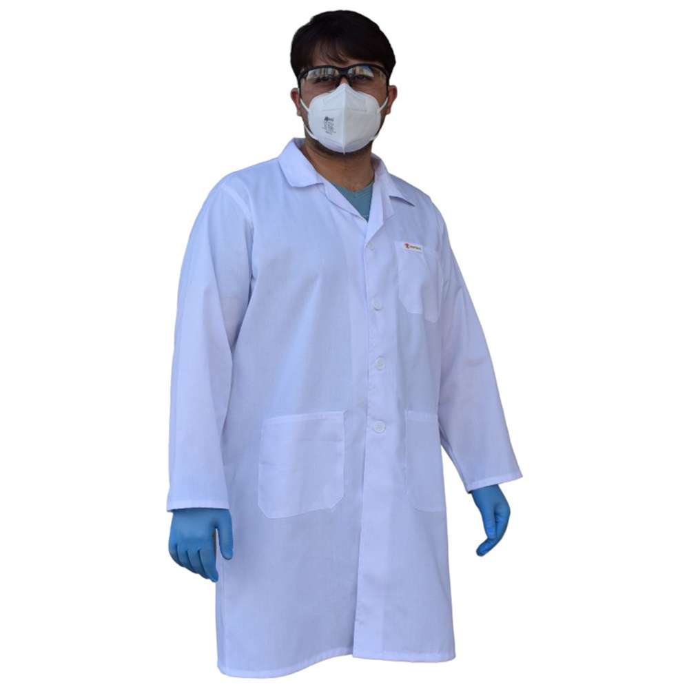 Empiral Lab Coat 65/35 polycotton130Gsm, White 2