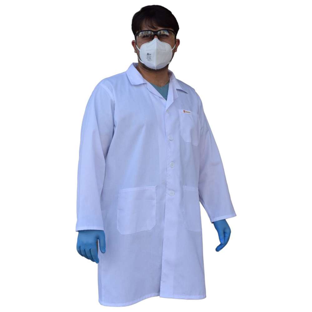 Empiral Lab Coat 65/35 polycotton130Gsm, XL, White 2