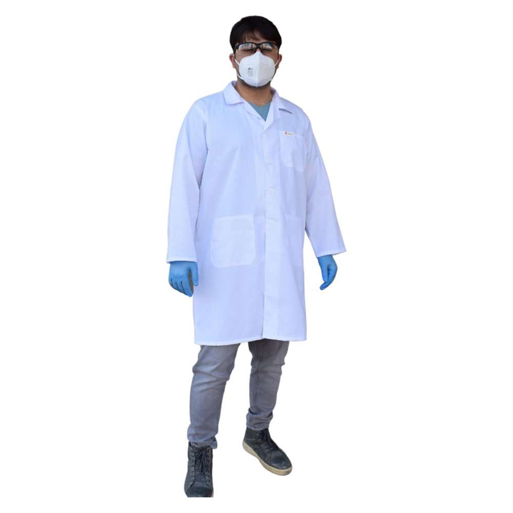 Empiral Lab Coat 65/35 polycotton130Gsm, 2XL, White 0