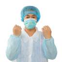 Empiral PP Sleeves, 18in 20gsm, Disposable, Used for Arm Protection in Hygiene Areas, Blue - Pack of 100 1
