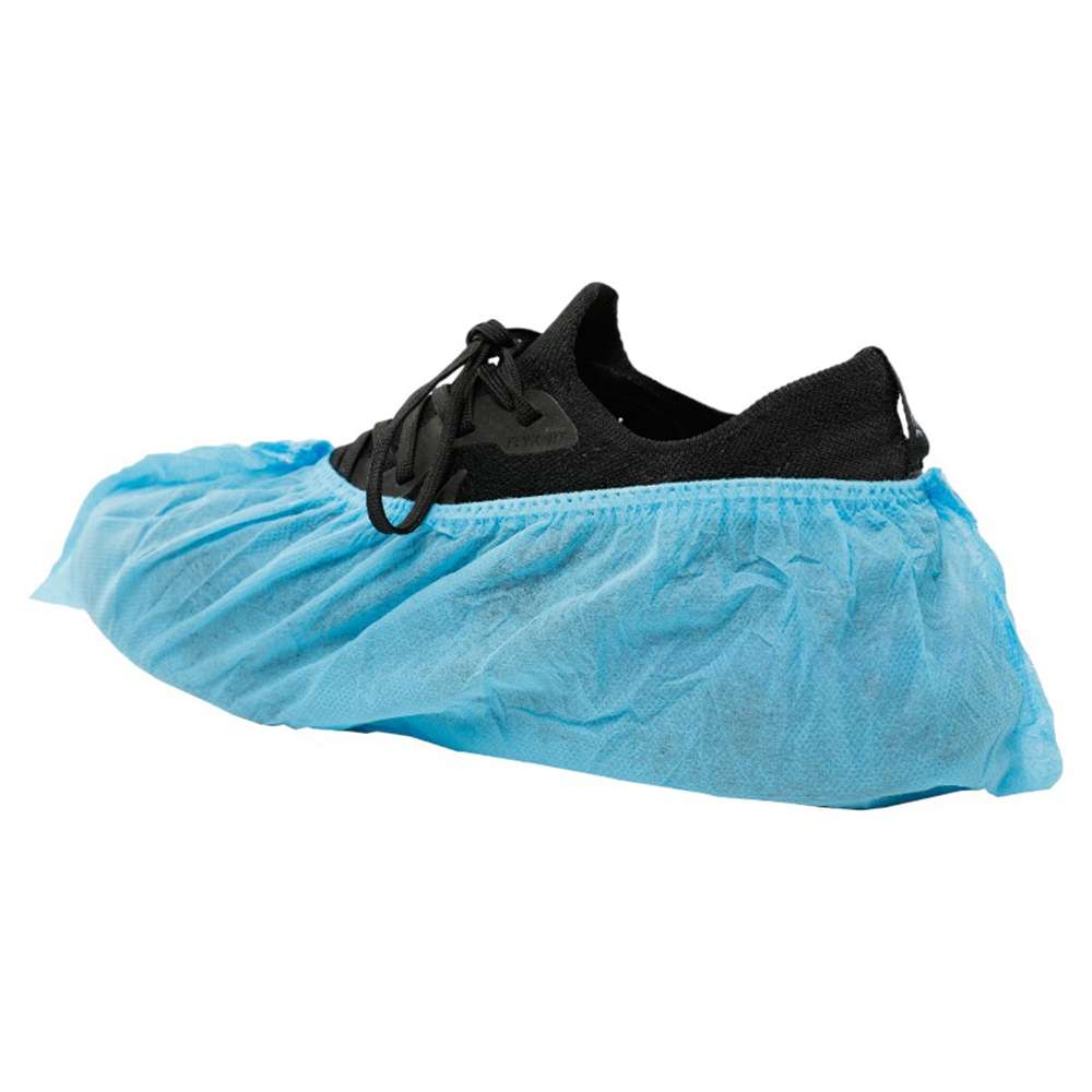 Empiral Elasticated Water Resistant PP Shoe Cover (Blue), 100/pack