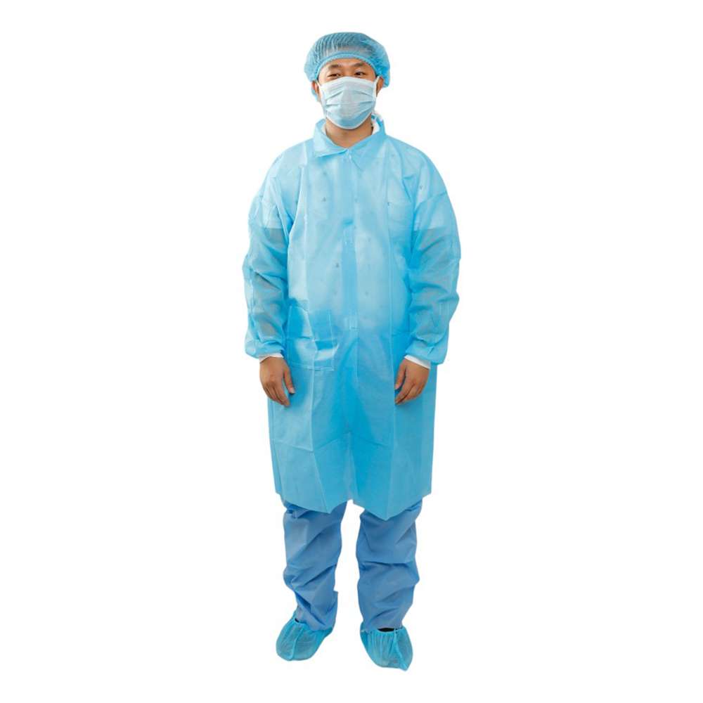 Empiral Elasticated Water Resistant PP Shoe Cover (Blue), 100/pack 3