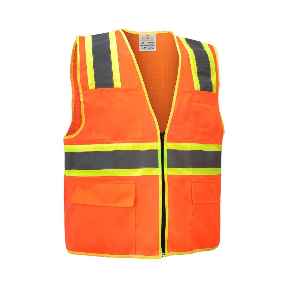 Empiral Sparkle HI Vis Executive Zipper Safety Vest 120Gsm, Size S1 1