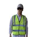 Empiral Reflective Safety Vest, Size S6, 120gsm, Hi-Vis Reflective Vest with ID Pocket for Site Identification - Yellow 0