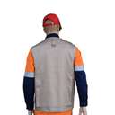 Empiral Technician Vest, 2XL Size, 200gsm 80/20, Durable Utility Vest with Pockets for Field Work - Khaki 4