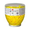 3M 391-1004, yellow neon Uncorded Ear Plug with dispenser Jar 500Pairs/Box 2