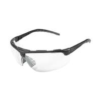 Empiral Maxima UV Protected Safety Goggles, Used for Dust & Impact Protection, Clear Lens Black/Grey Frame - Pack of 10