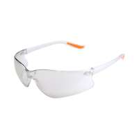 Empiral Fargo UV Protected Safety Goggles, Mirror Lens, Used for Indoor/Outdoor Glare Control, Clear Frame - Pack of 12