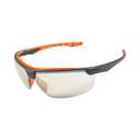 Empiral Metallic UV Protected Safety Goggles, Used for Daylight & Indoor Use, Indoor/Outdoor Mirror Silver/orange - Pack of 12 0