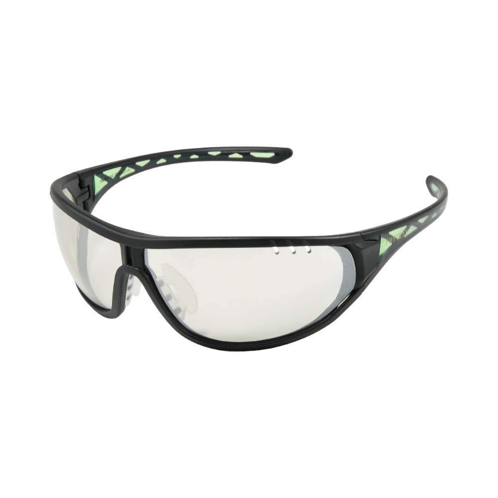 Empiral Vista UV Protected Safety Googles, Indoor Outdoor Mirror, Black Frame, 12Pieces/pack 0