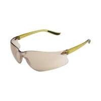 Empiral Fargo UV Protected Safety Goggles, Bronze Mirror Lens, Used for Indoor/Outdoor Glare Control, Brown/Black Frame - Pack of 12