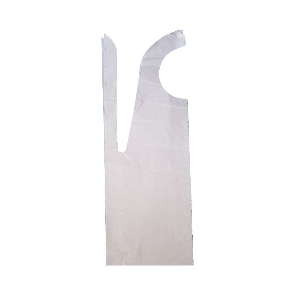 Empiral Tear Resistant Latex HDPE Apron, Transparent, 100Pcs/pack 0