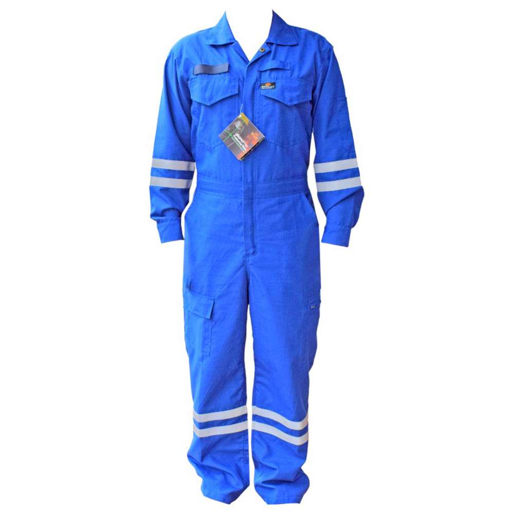 Lenzing Fire Retardant Coverall 150Gsm, Blue 0