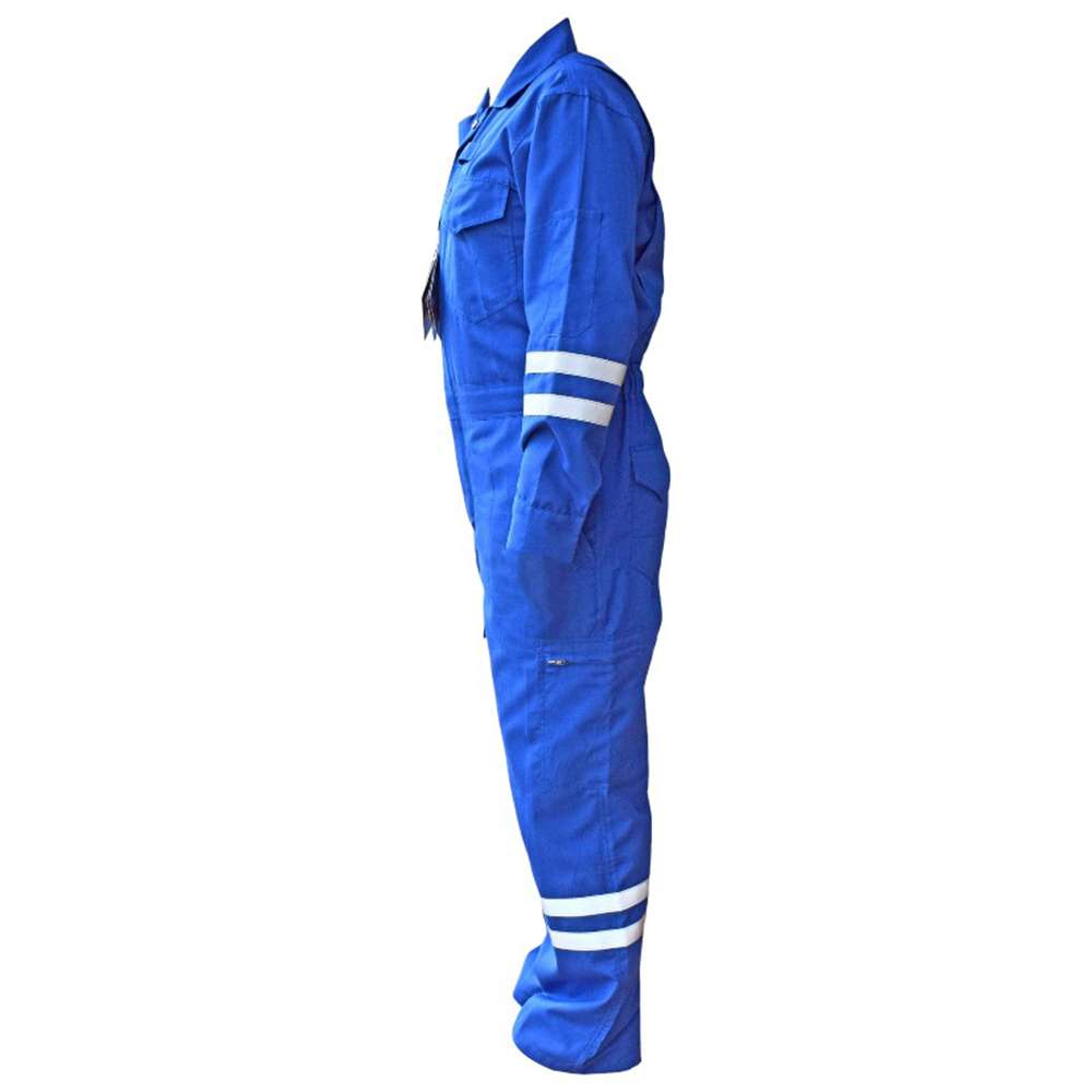 Lenzing Fire Retardant Coverall 150Gsm, Blue 1