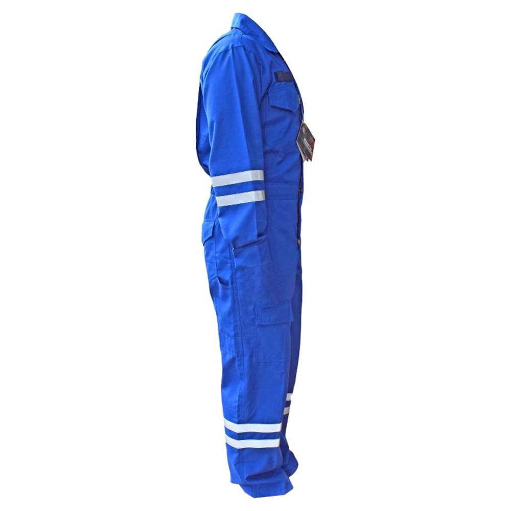 Lenzing Fire Retardant Coverall 150Gsm, Size 48,Blue 2