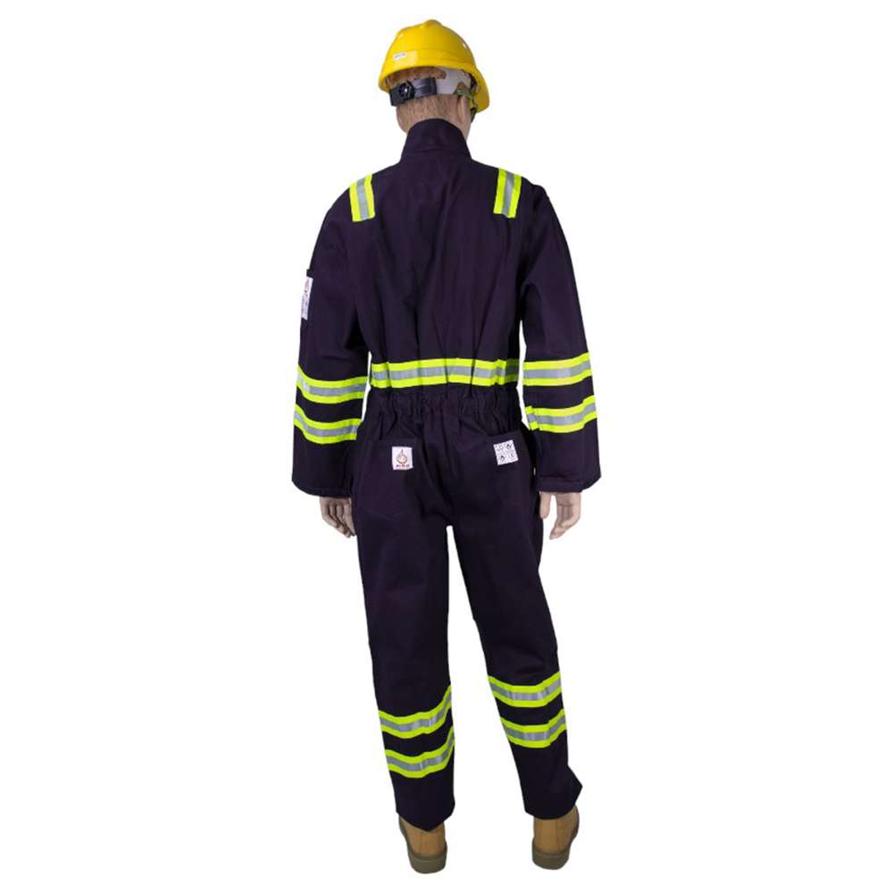 Empiral Safeguard C Fire Retardant Coverall, 320gsm, Navy Blue, 4XL 1