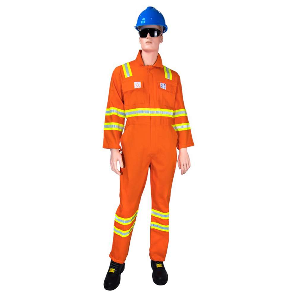 Empiral Safeguard C Fire Retardant Coverall, 320gsm, Orange, Medium 0