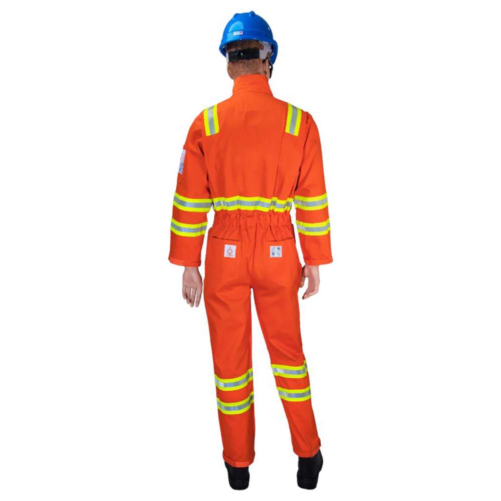 Empiral Safeguard C Fire Retardant Coverall, 320gsm, Orange, 3XL 1