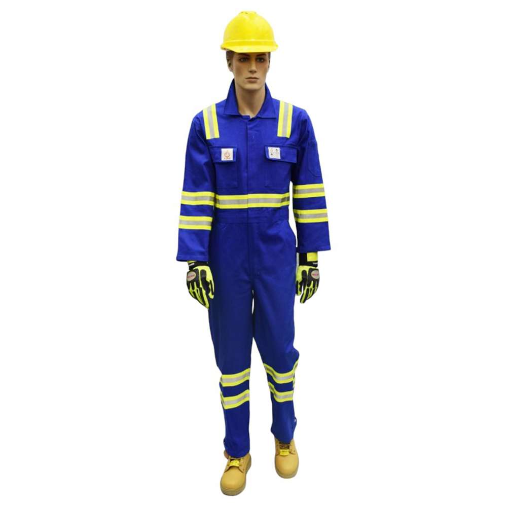 Empiral Safeguard C Fire Retardant Coverall, 320gsm, Royal Blue, 4XL 0