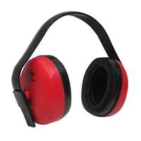 Vaultex SJH Ear Muff, Red, Hearing Protection