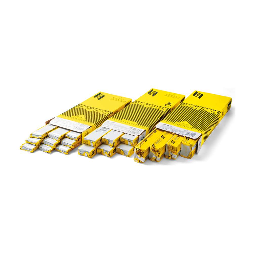 ESAB Welding Electrode OK 48.00 2.5x350mm - SFA/AWS A5.1 E7018 H4 R EN ISO 2560-A E 42 4 B 42 H5 0