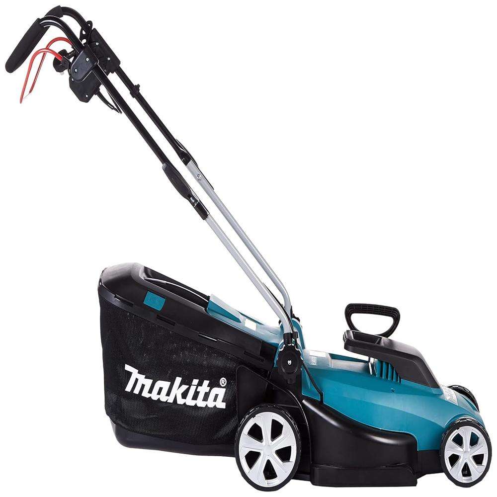 Makita ELM3720 Electric Lawn Mower 1400W 37cm Cut 40L Grass Box 1