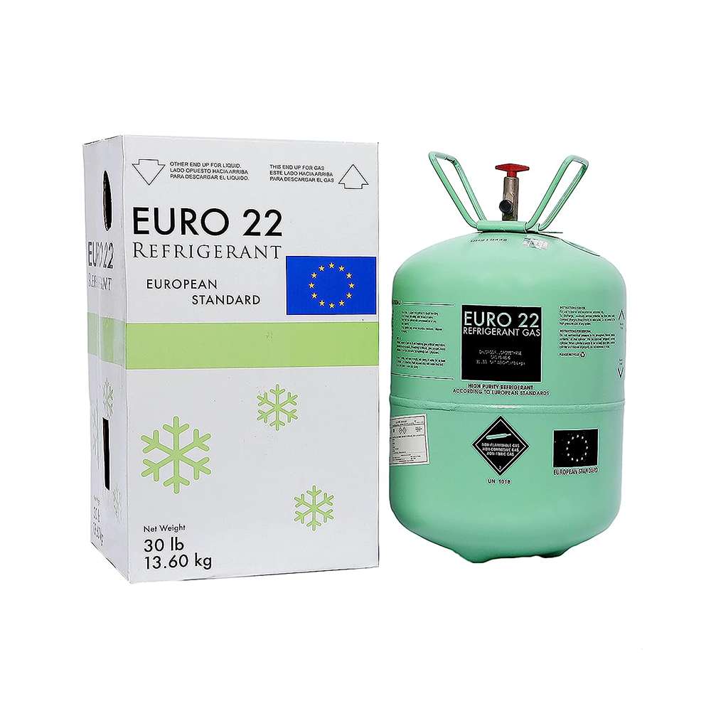 غاز التبريد (Euro) نوع (R22) وزن (13.6Kg) 0