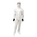 TSGC Proguard Microporous Coverall, 55Gsm, White, Medium 0