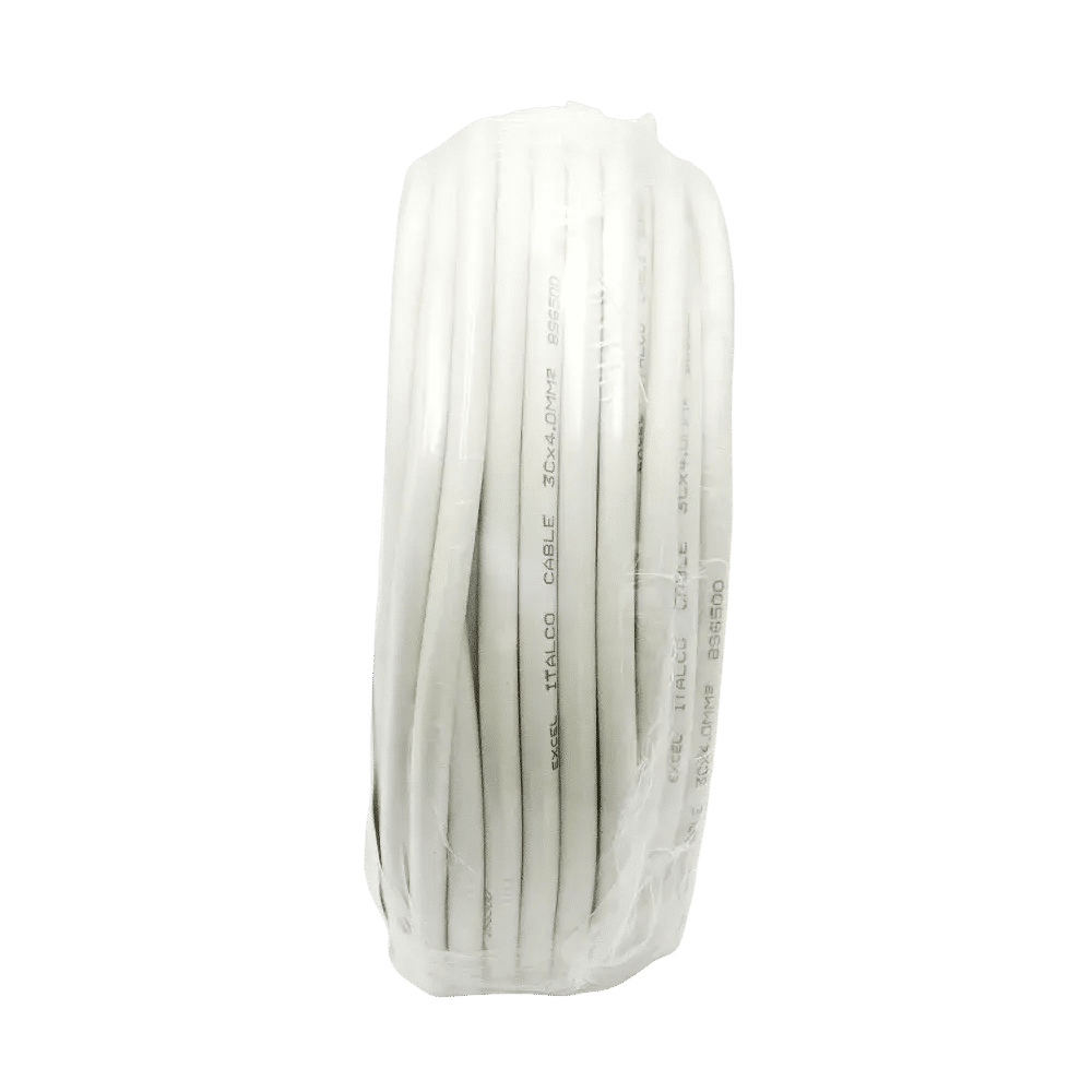 Italco 3 Core 4mm Flexible Cable 100 Yard 2