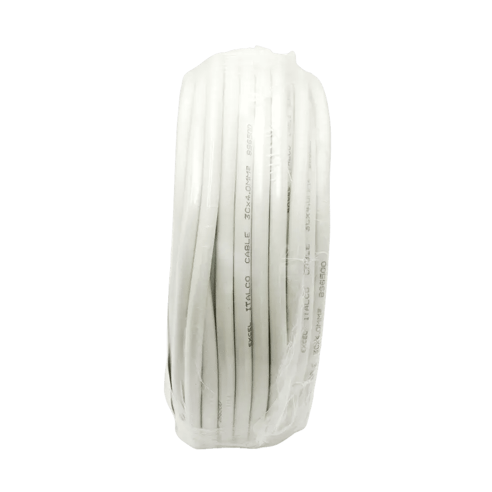 الكابلات الكهربائية الثلاثية المرنة دوكاب قياس (1.5mm) طول (100Yard) 2