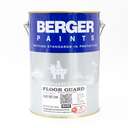 Asian Paints Berger Floor Guard Epoxy Top Coat, 3.6L Base + 900ml Hardener, Tango, High-Build Epoxy Floor Coating 6
