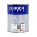 Asian Paints Berger Floor Guard Epoxy Top Coat, 20L Base + 5L Hardener, Red, Heavy-Duty Epoxy Floor Finish 8