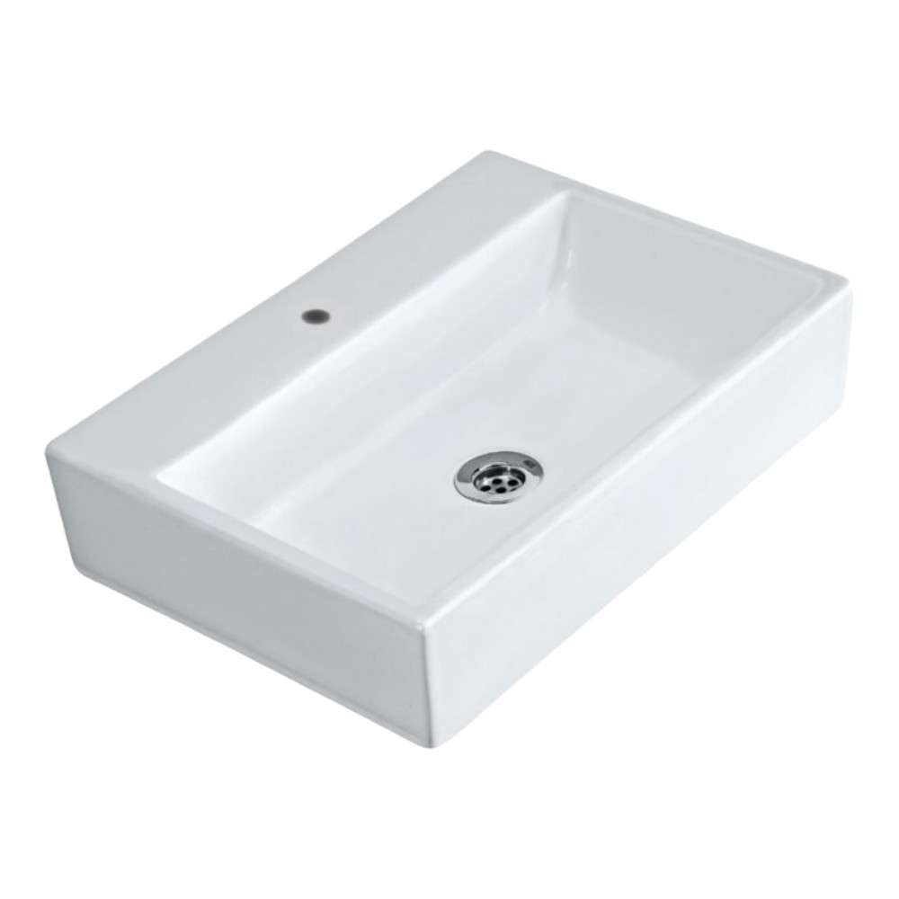 Jaquar (FLS-WHT-5931) 520 x 360 x 125 mm Table Top Basin - White 0