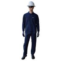 Gladious 65/35 Polycotton Pant & Shirt, 155gsm, Navy Blue, XL