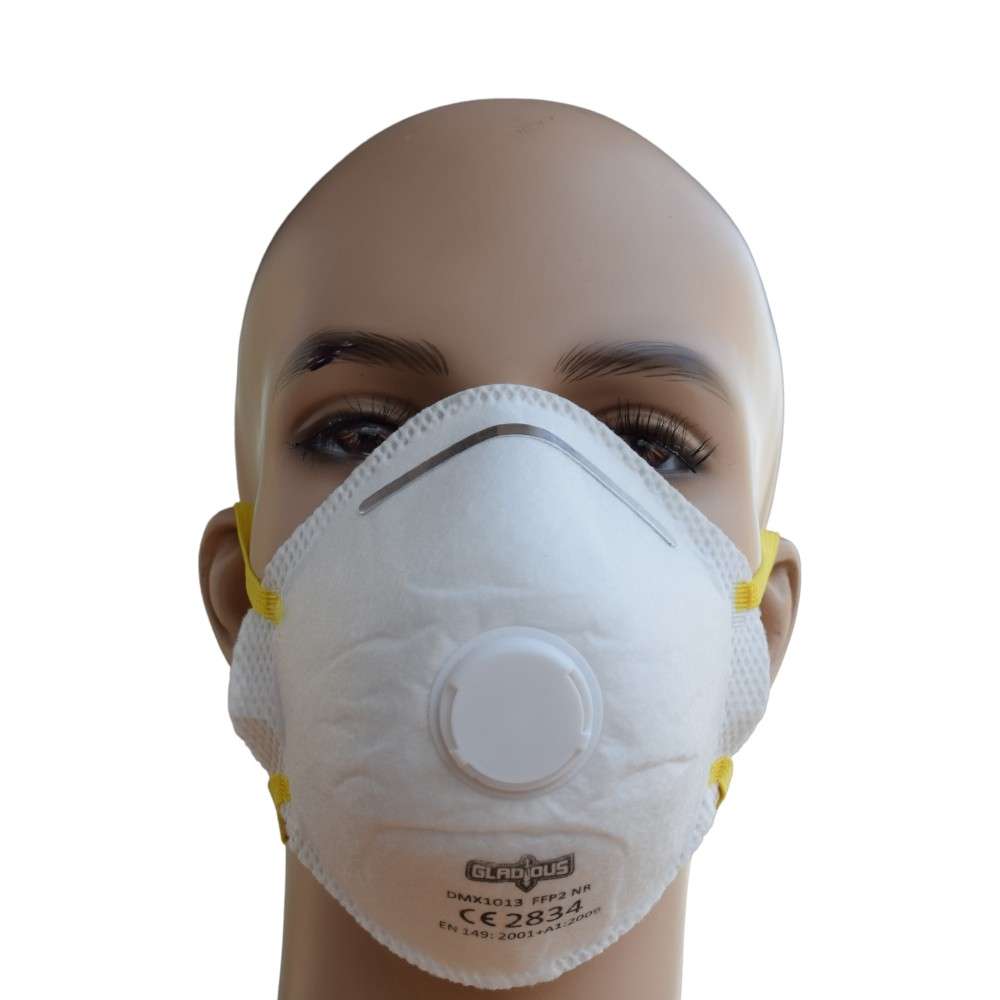 Gladious FFP2 Half Mask, NR Particulate respirator, 20Pcs/Pack 0
