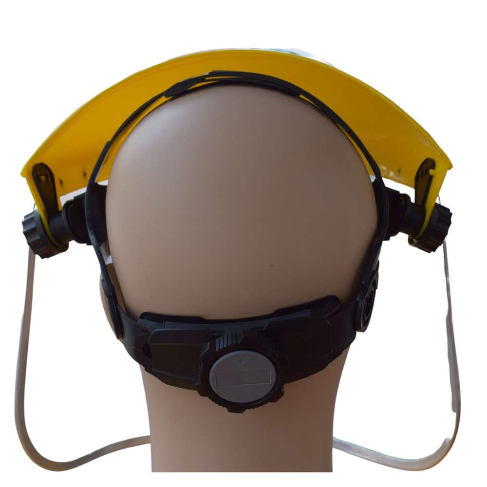 Gladious Face Shield Brow Guard, HDPE, Yellow 2