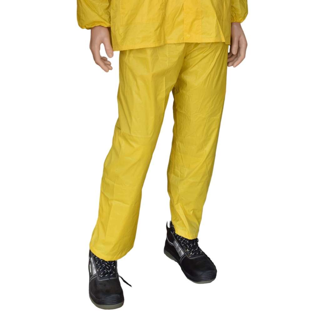 Gladious PVC 170T Polyester base Rain Suit, Yellow, Medium 2