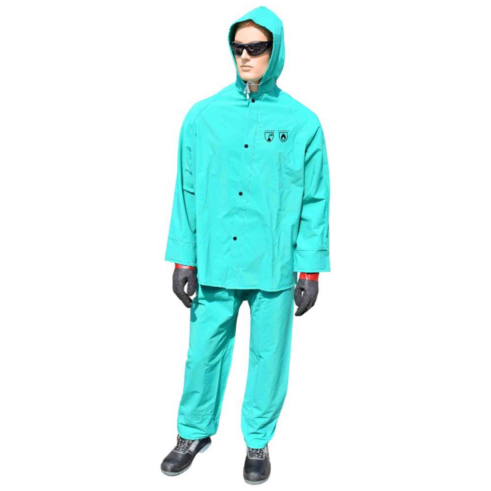 Gladious Chemical resistance 400gsm Coverall, Green, XL 0