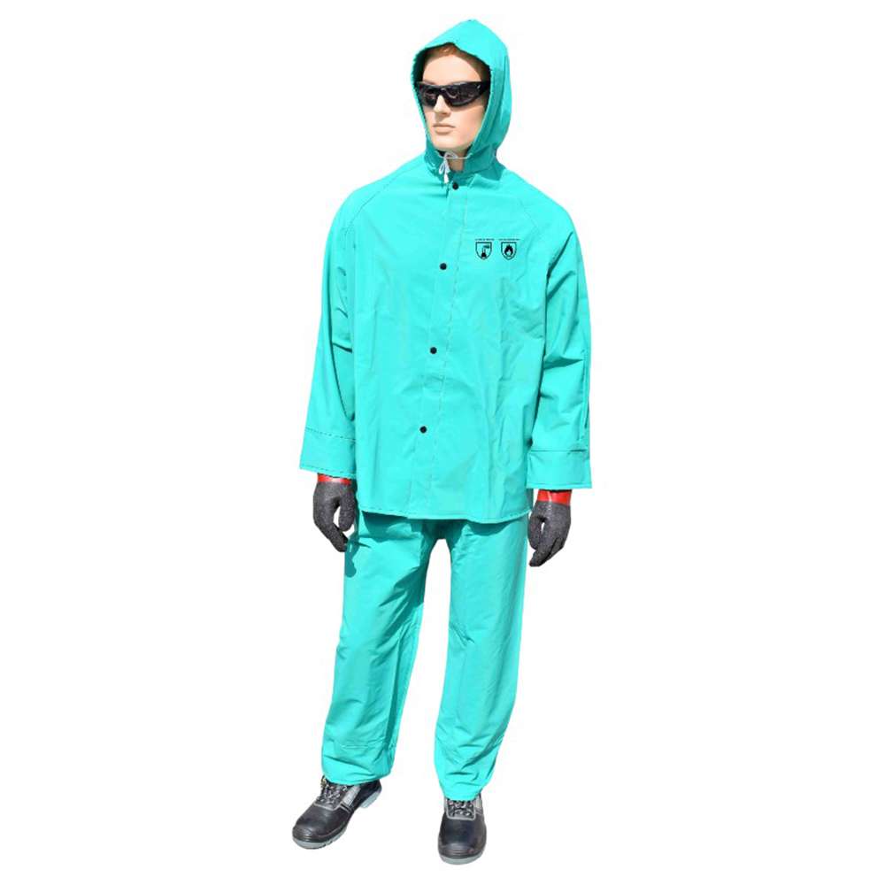 Gladious Chemical resistance 400gsm Coverall, Green, 3XL 0
