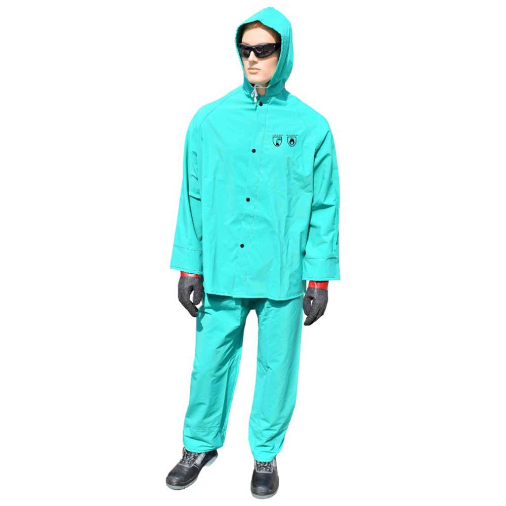 Gladious Chemical resistance 400gsm Coverall, Green, 4XL 0